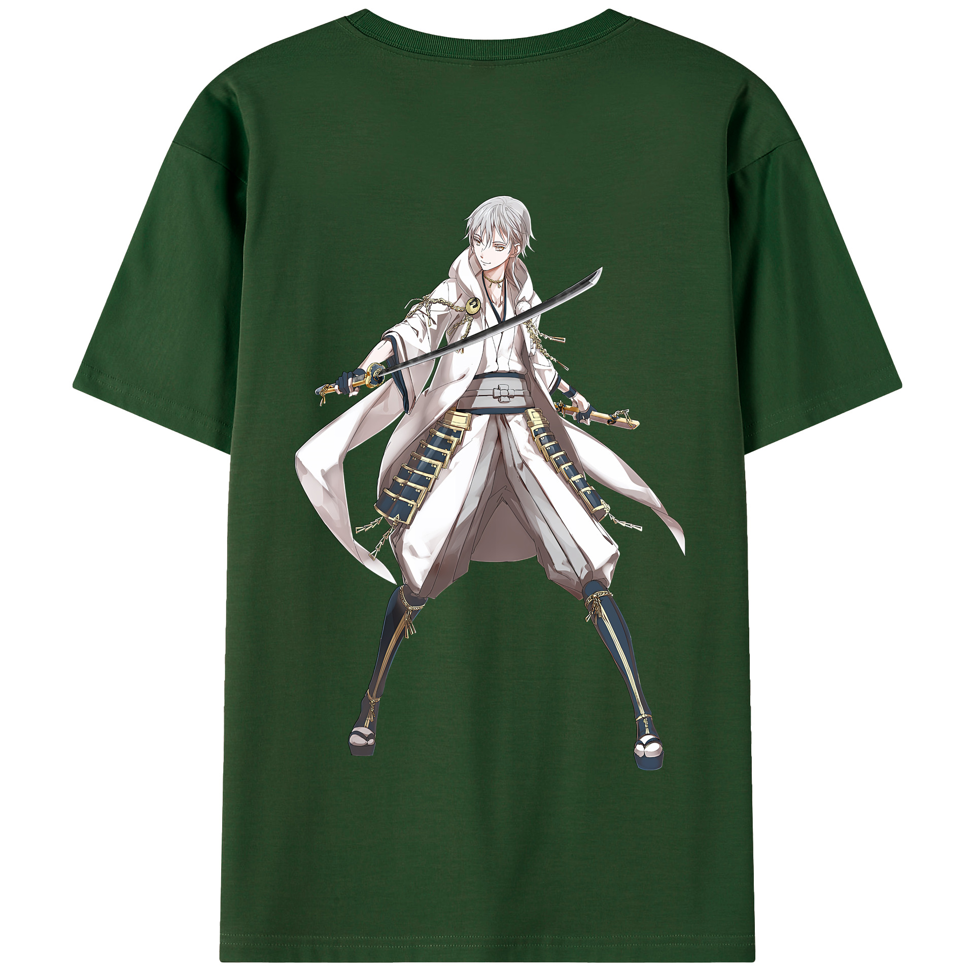 （画像用） 刀剣乱舞 Touken Ranbu 綿100％半袖Tシャツ（背面プリント）